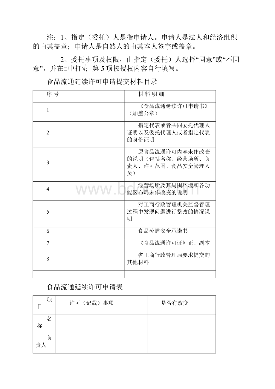 食品流通延续许可申请书.docx_第3页