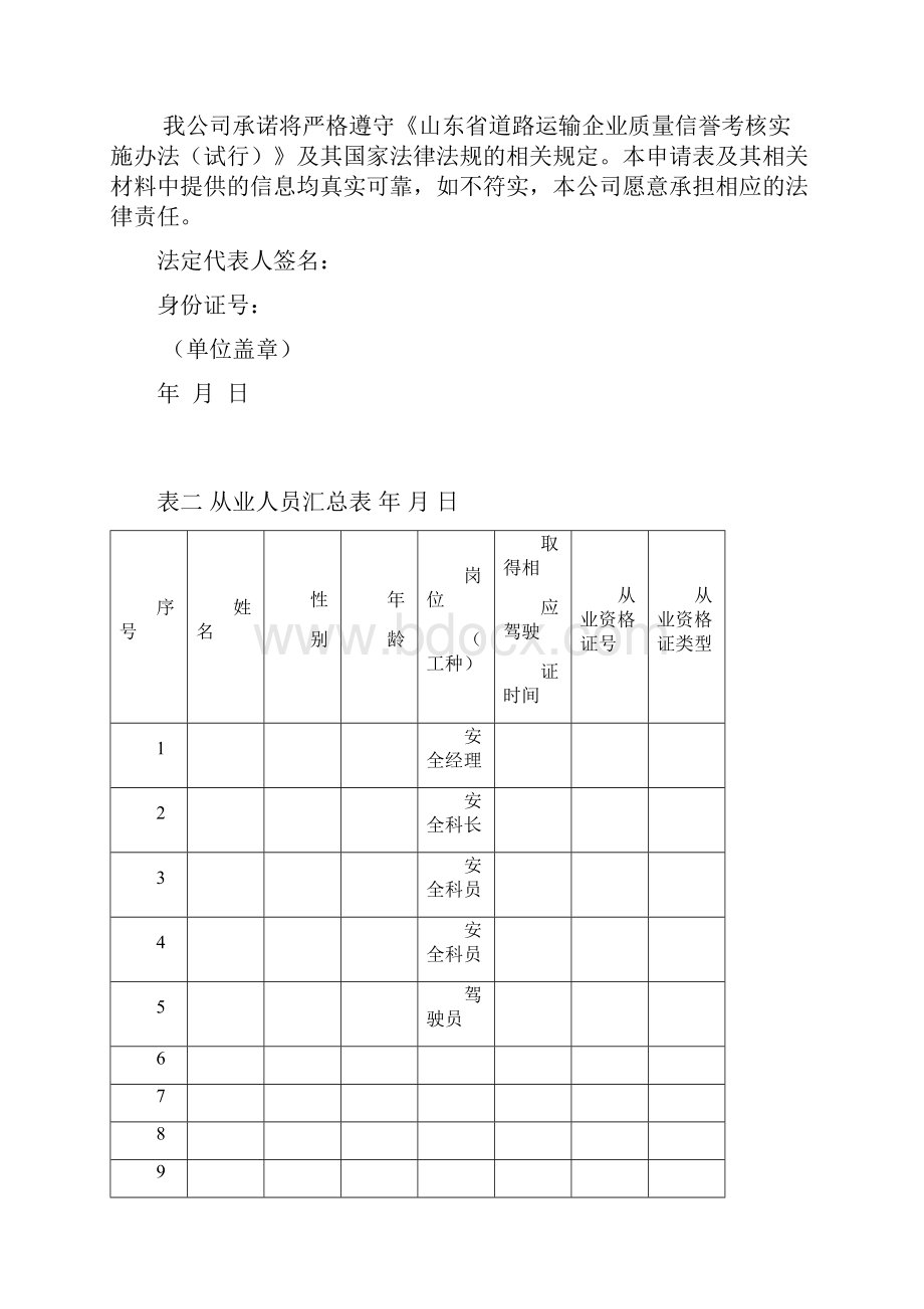 质量信誉考核申请表.docx_第3页