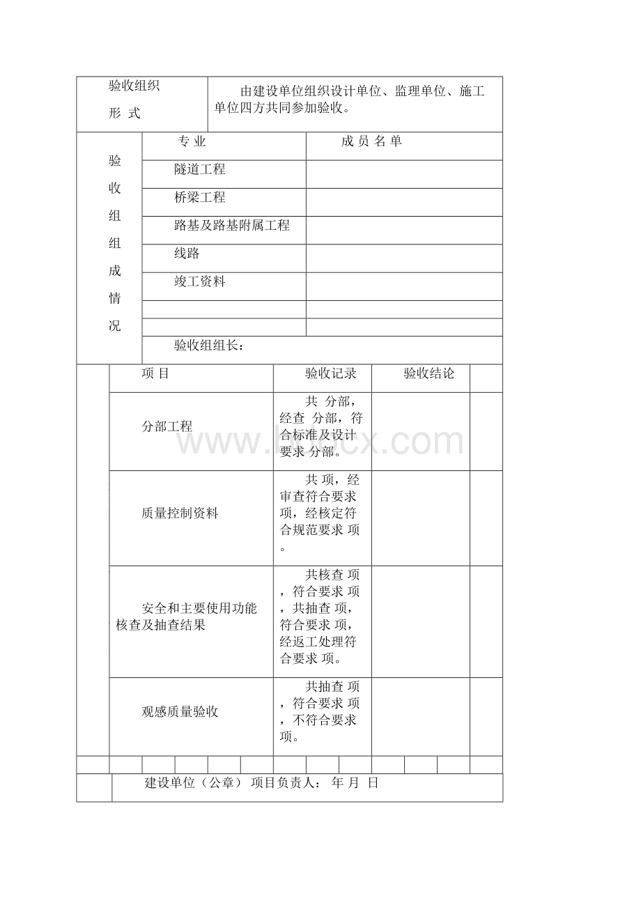 工程竣工验收报告竣工验收证书质量保修书.docx_第2页