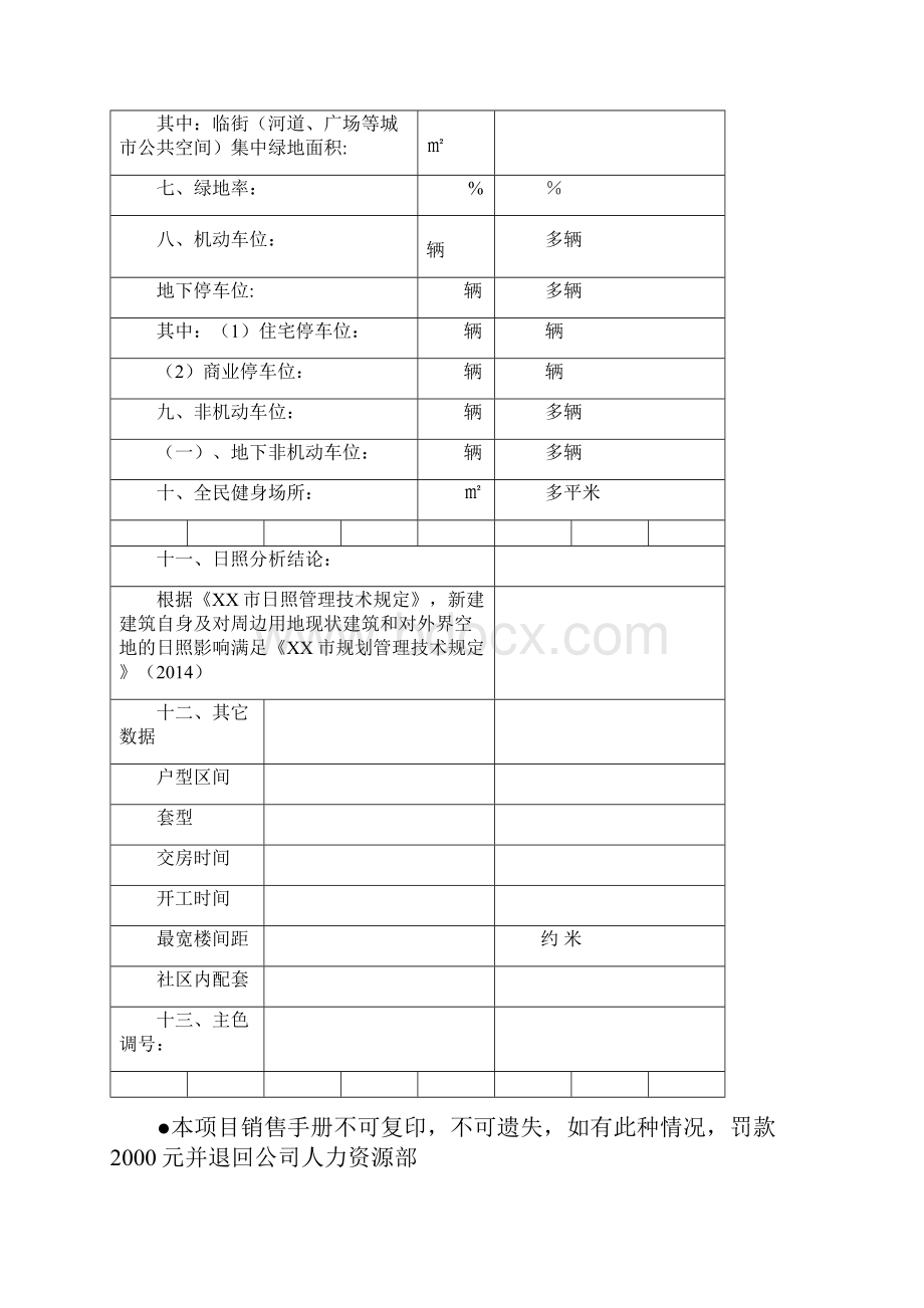 房地产销售百问空白模板.docx_第3页