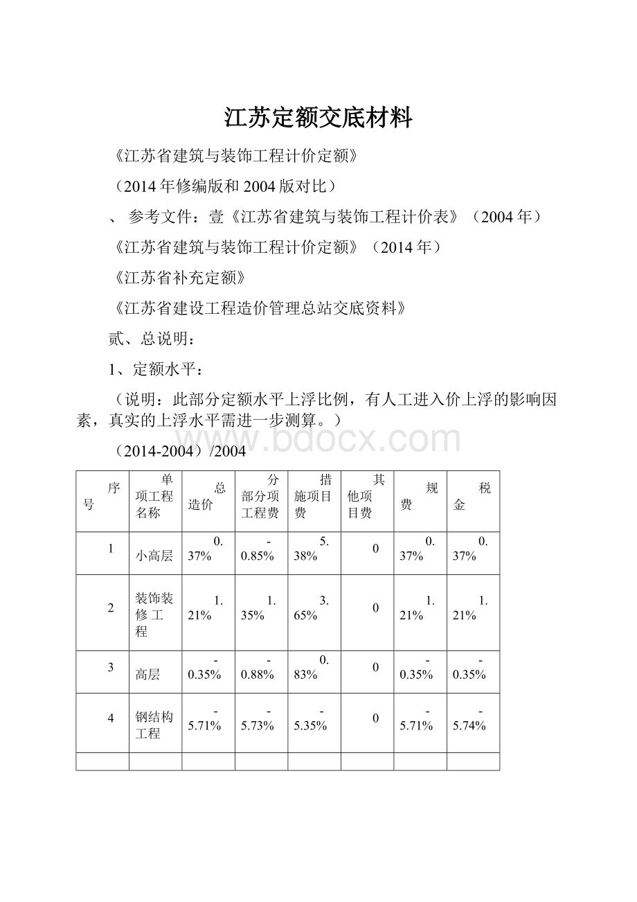 江苏定额交底材料.docx_第1页