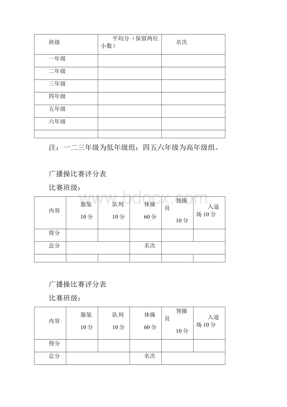 中心小学广播体操及跳绳比赛活动方案.docx_第3页