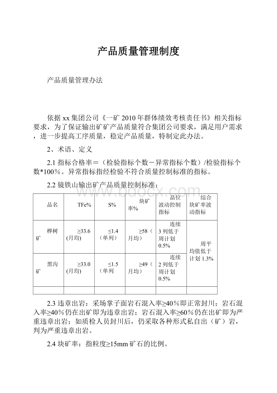 产品质量管理制度.docx_第1页