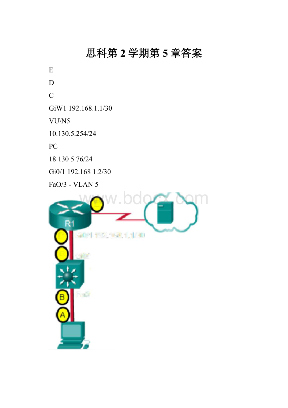 思科第2学期第5章答案.docx_第1页