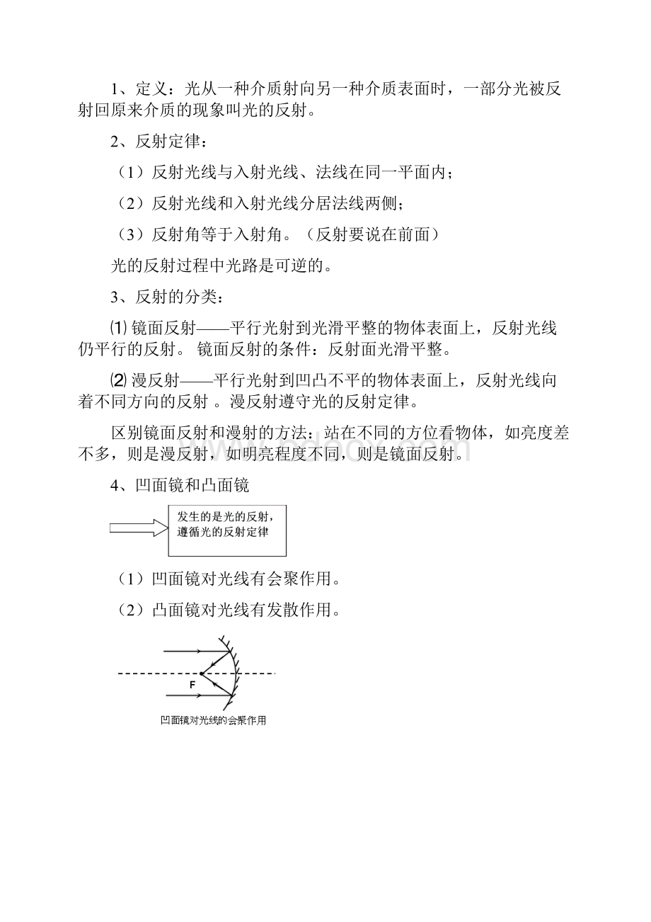 初中物理光学复习提纲doc教学教材.docx_第2页