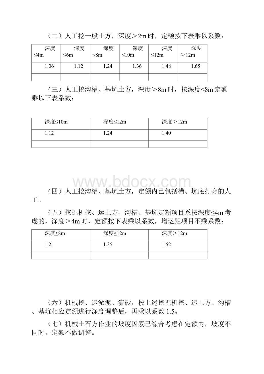 D市政工程计算规则及说明四川省建设工程工程量清单计价定额.docx_第2页