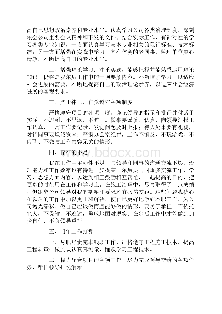 项目办个人工作总结.docx_第2页