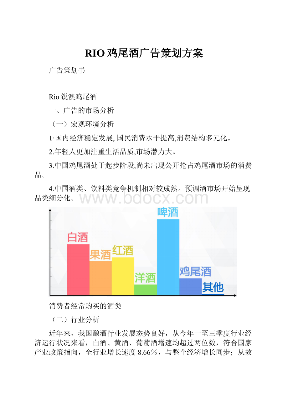 RIO鸡尾酒广告策划方案.docx_第1页