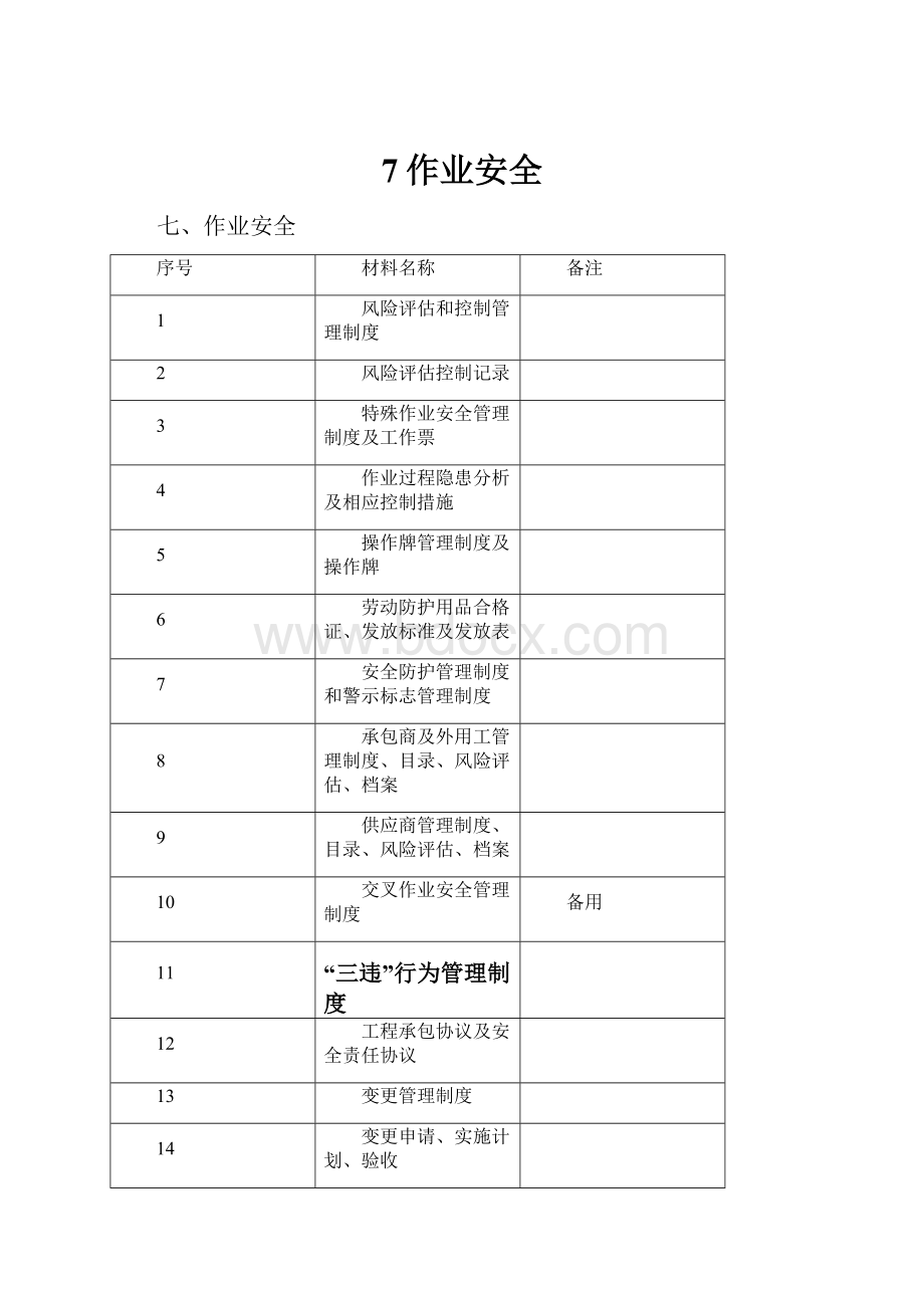 7作业安全.docx_第1页