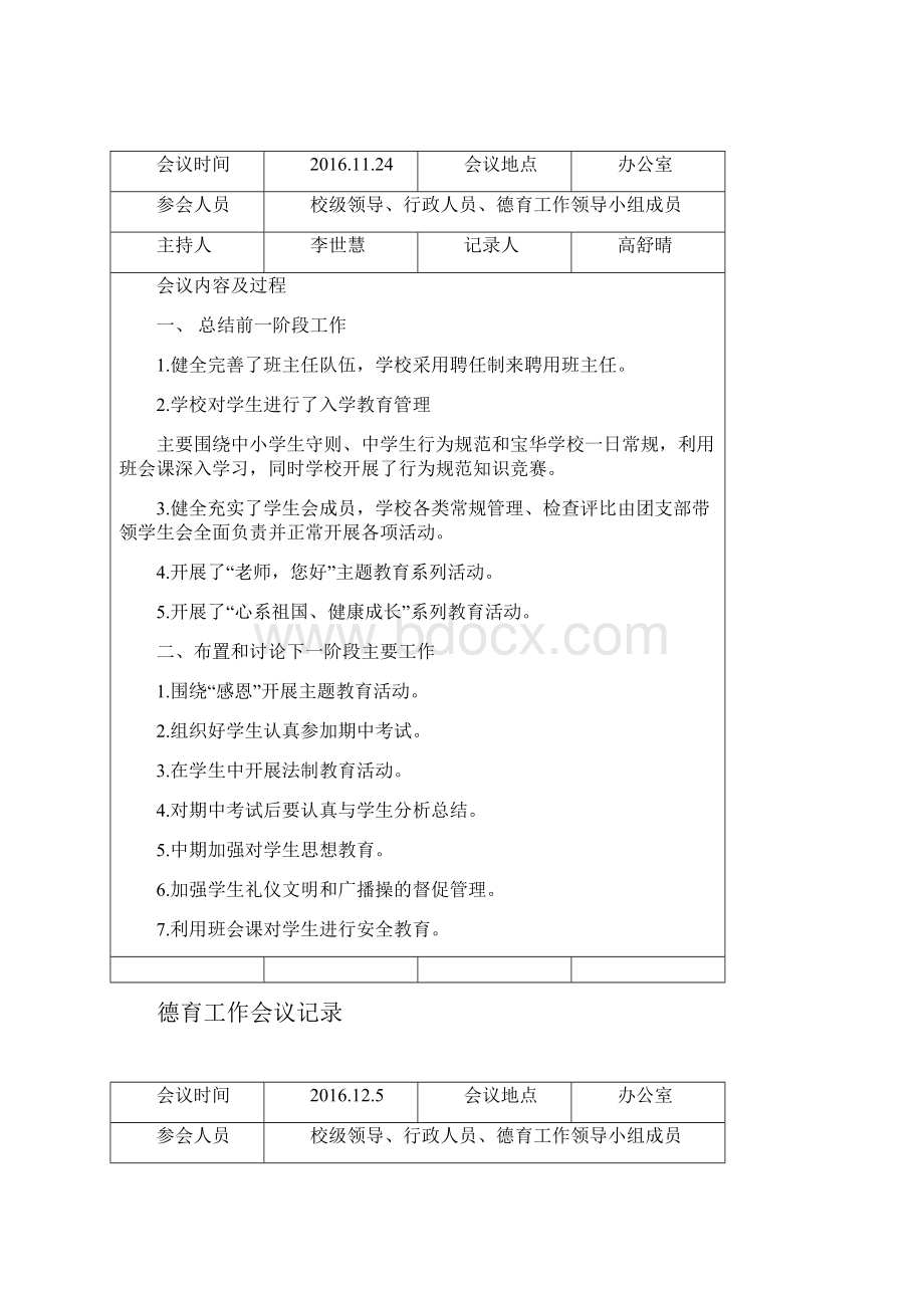 学校德育工作会议记录.docx_第2页