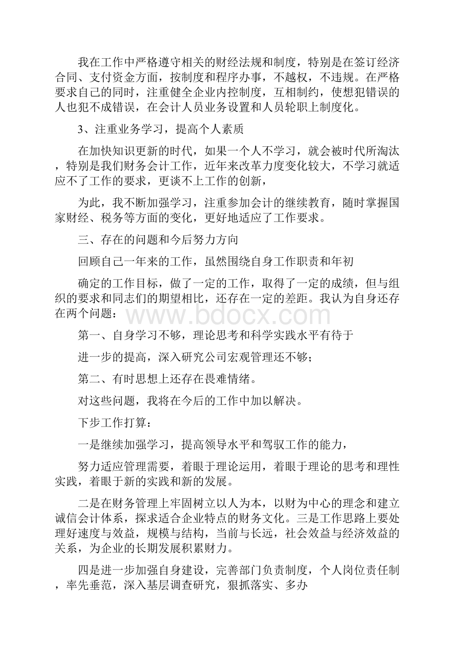 总会计师的工作总结.docx_第3页