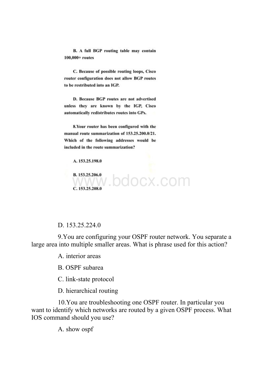 CCNP最新模拟考试题.docx_第2页