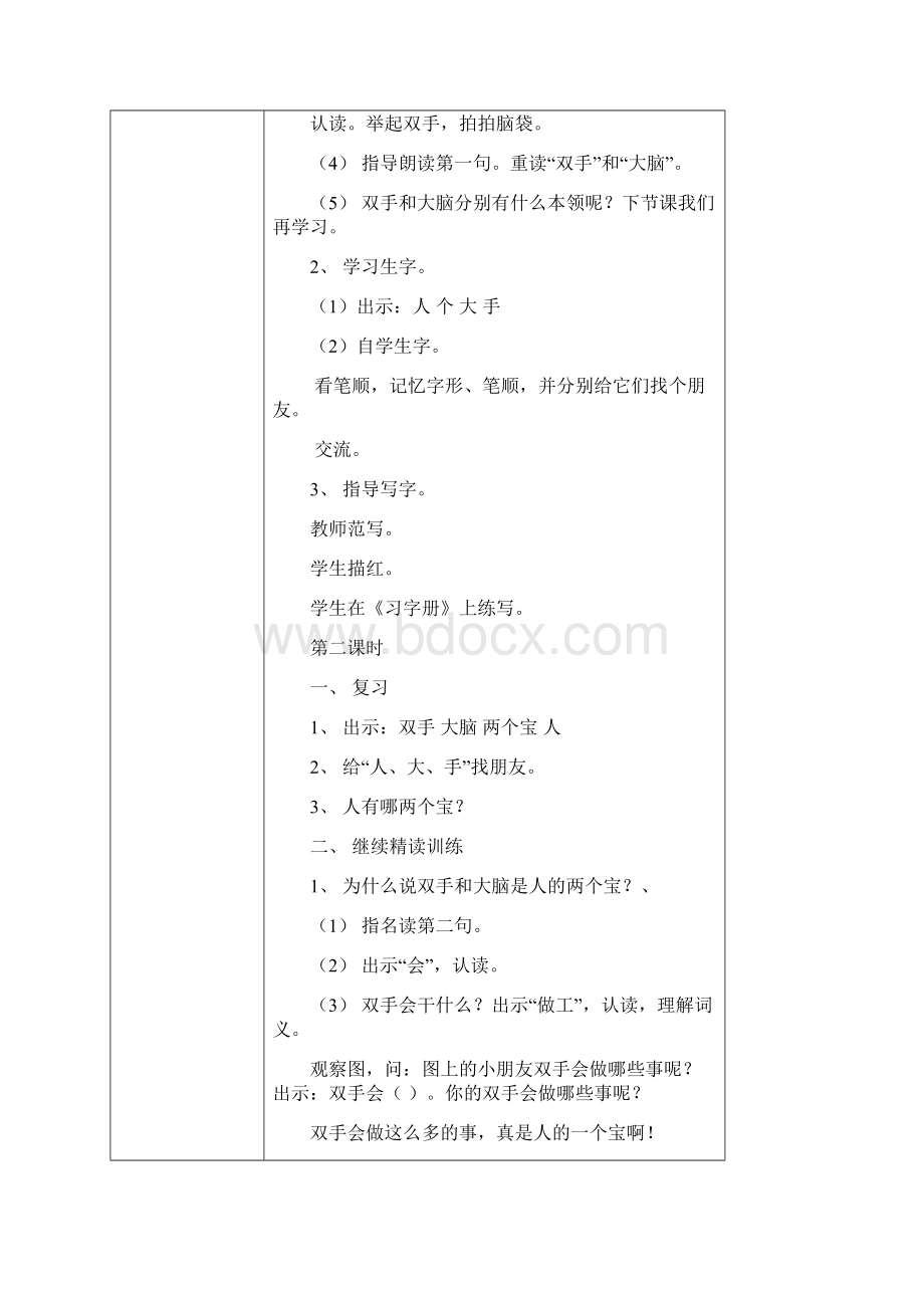 苏教版一年级语文上册教案全册.docx_第2页