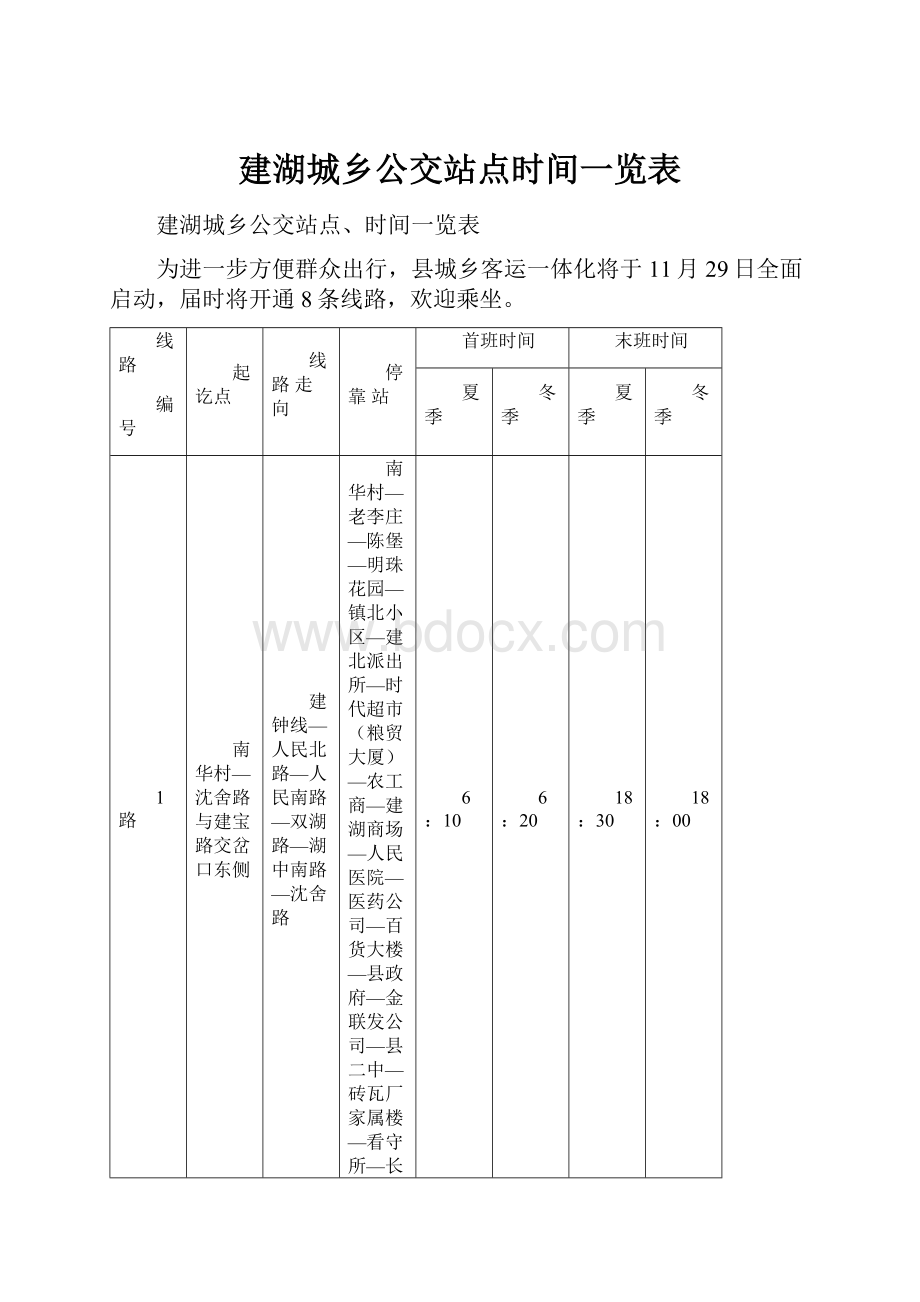 建湖城乡公交站点时间一览表.docx