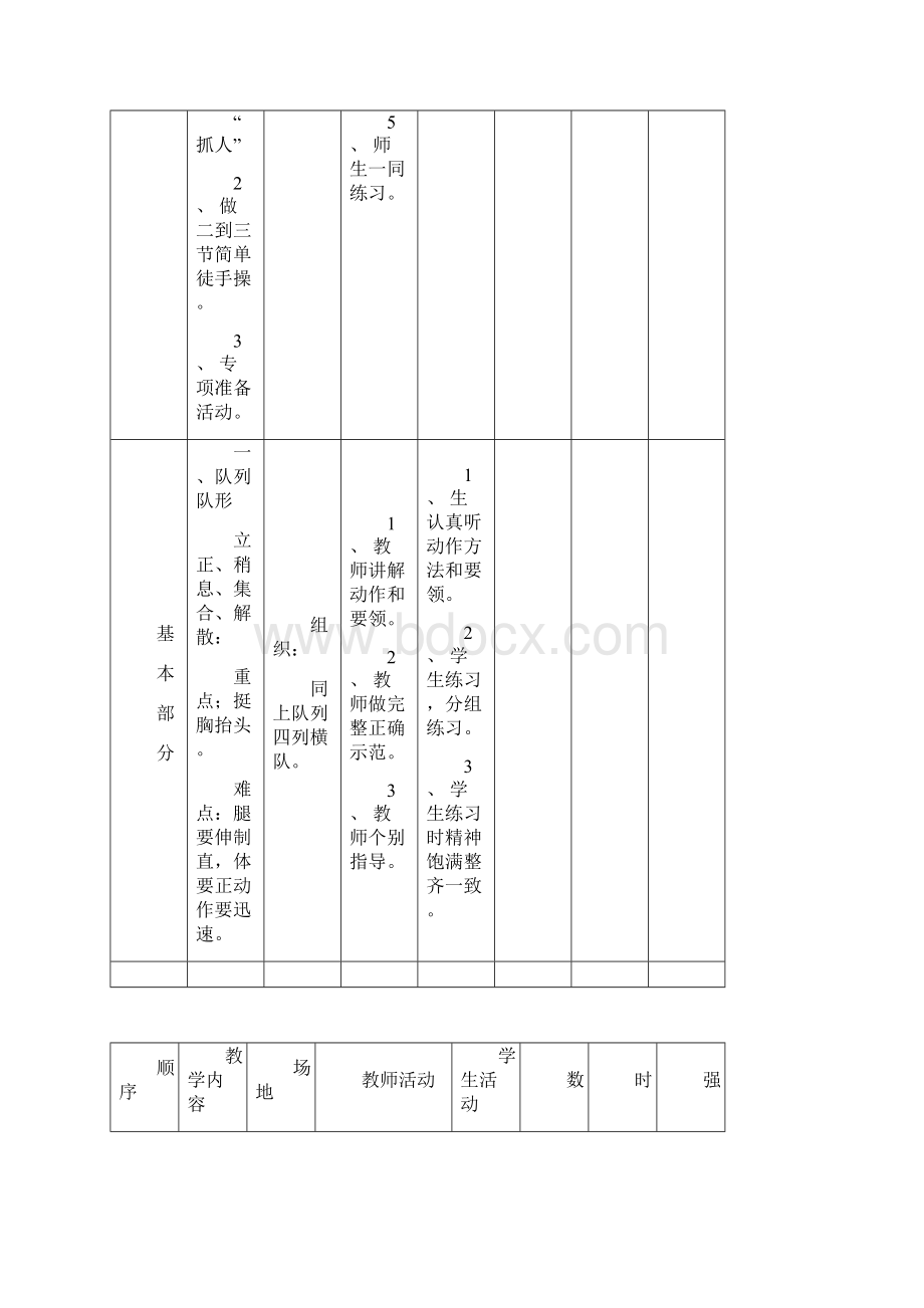 小学一年级体育最新教案.docx_第2页