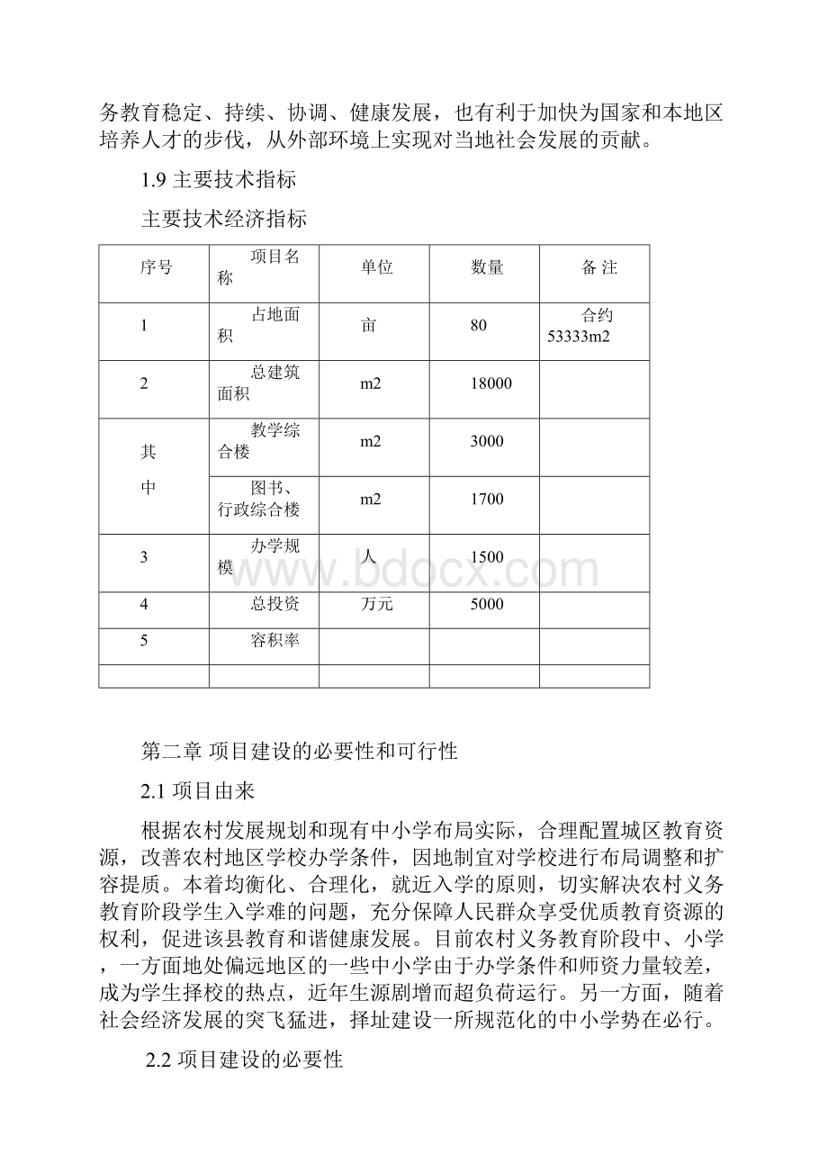 建设项目工作可行性研究报告材料.docx_第2页