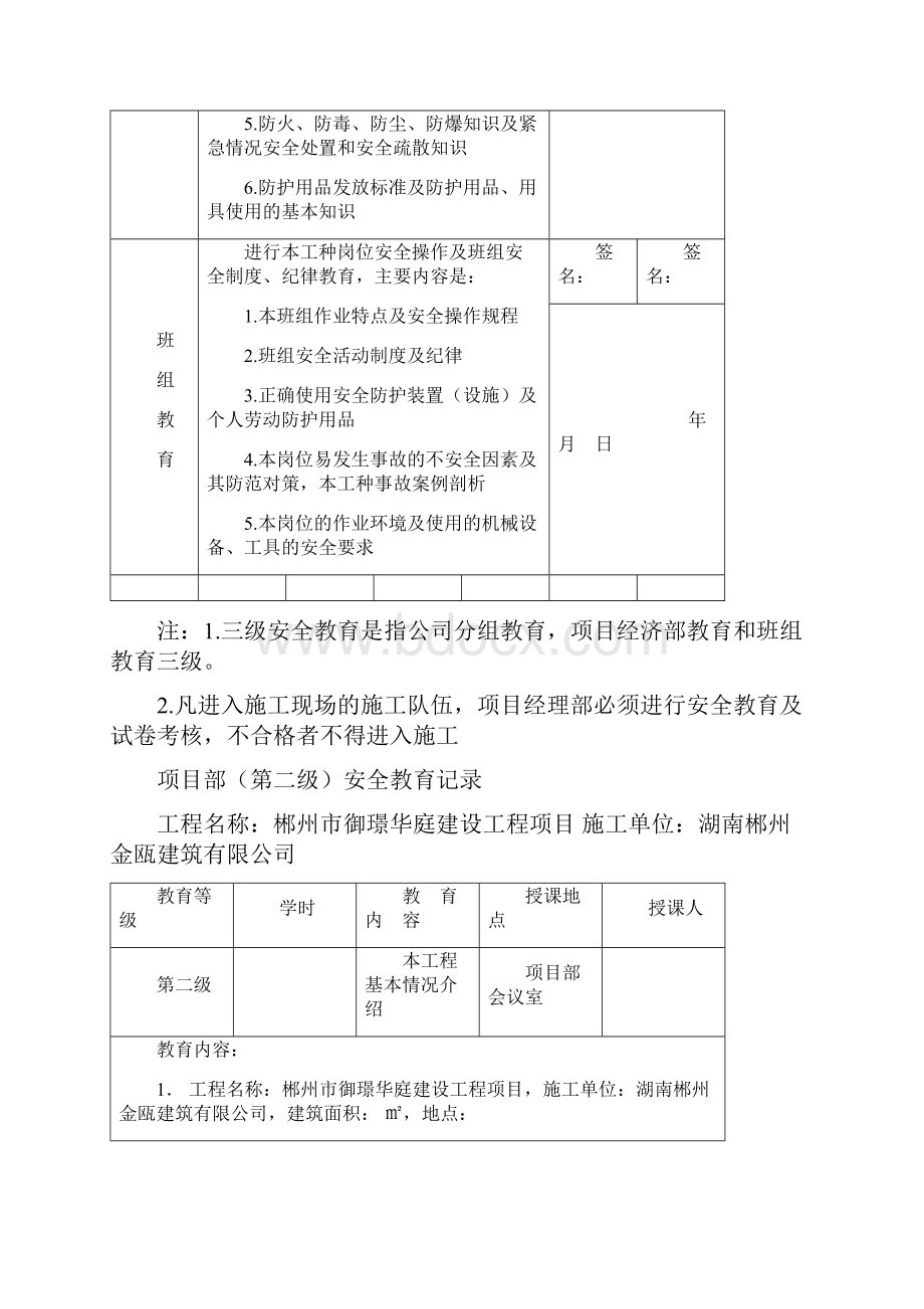 建筑三级安全教育表格大全1.docx_第3页