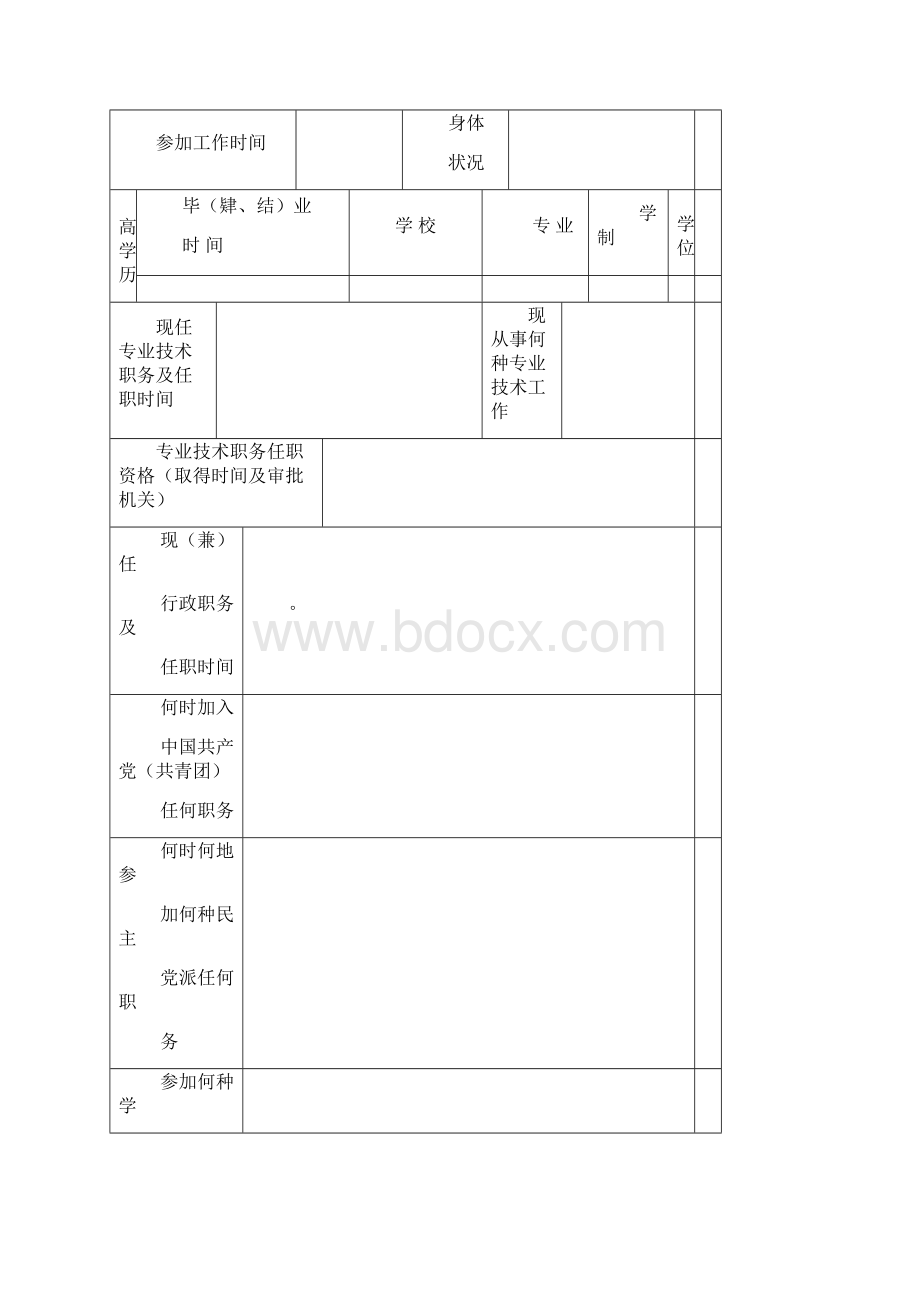 专业技术职务任职资格评审表.docx_第2页