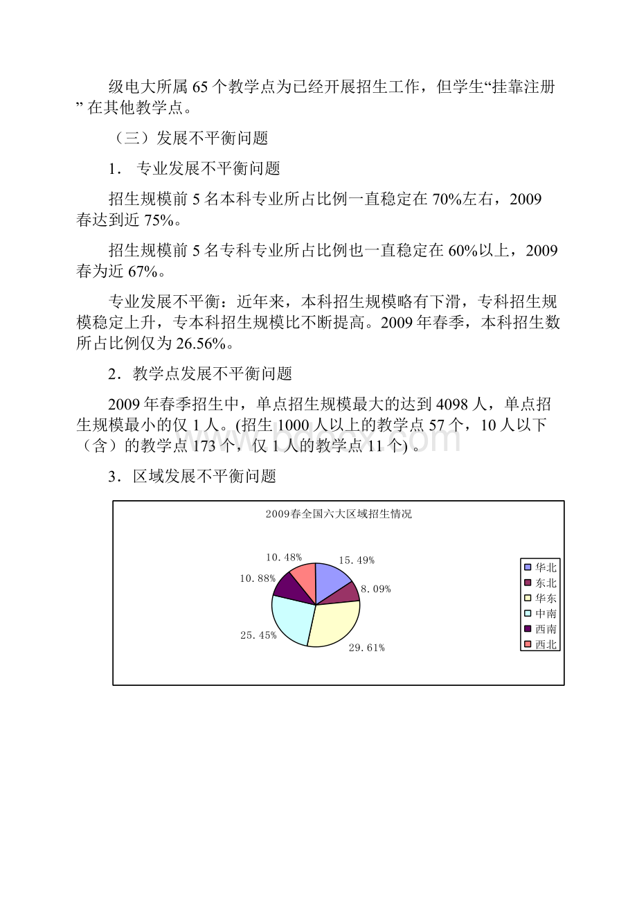 全国电大招生会议材料.docx_第3页