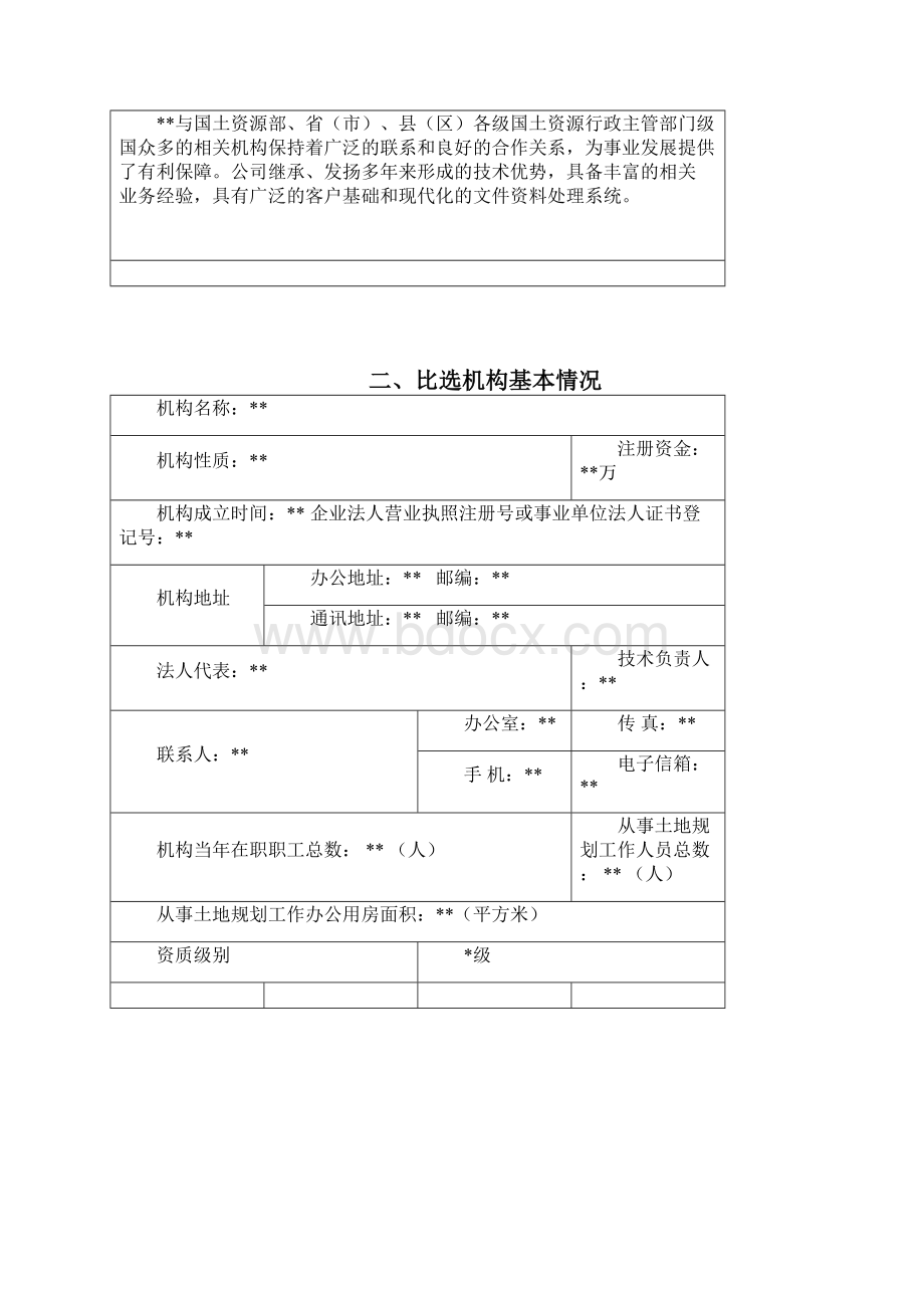 土地整治项目规划设计与预算编制工作投标文件.docx_第2页