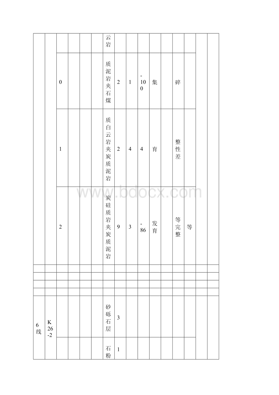 钻孔水文地质工程地质综合编录一览表模板.docx_第3页