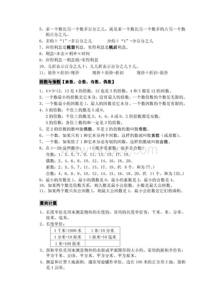 苏教版小学数学毕业总复习全套资料.docx_第3页