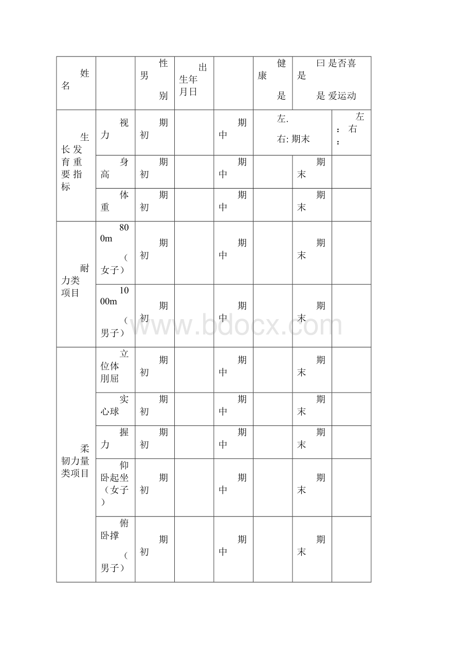 学生成长档案模版1015112907.docx_第3页