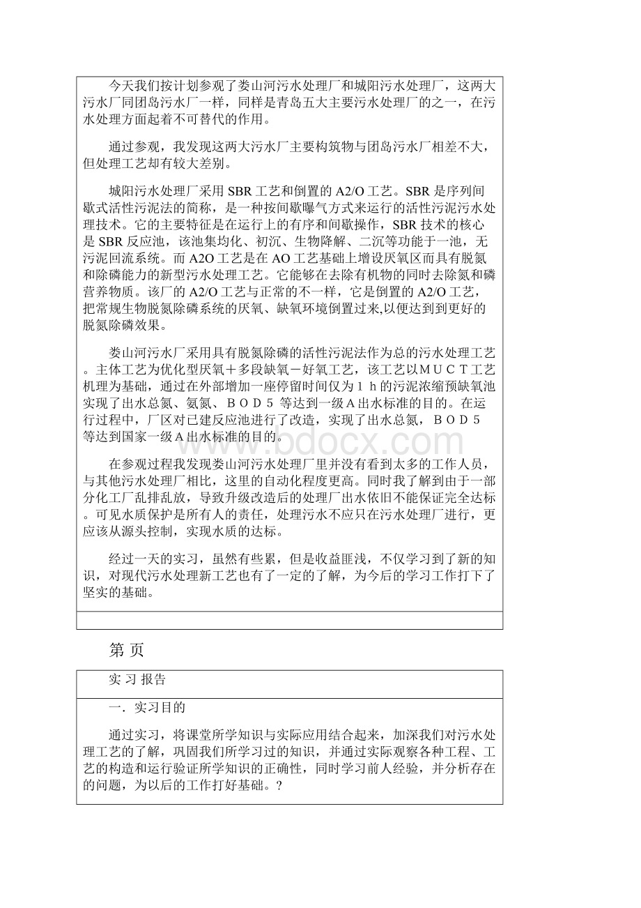 污水厂实习日记.docx_第2页