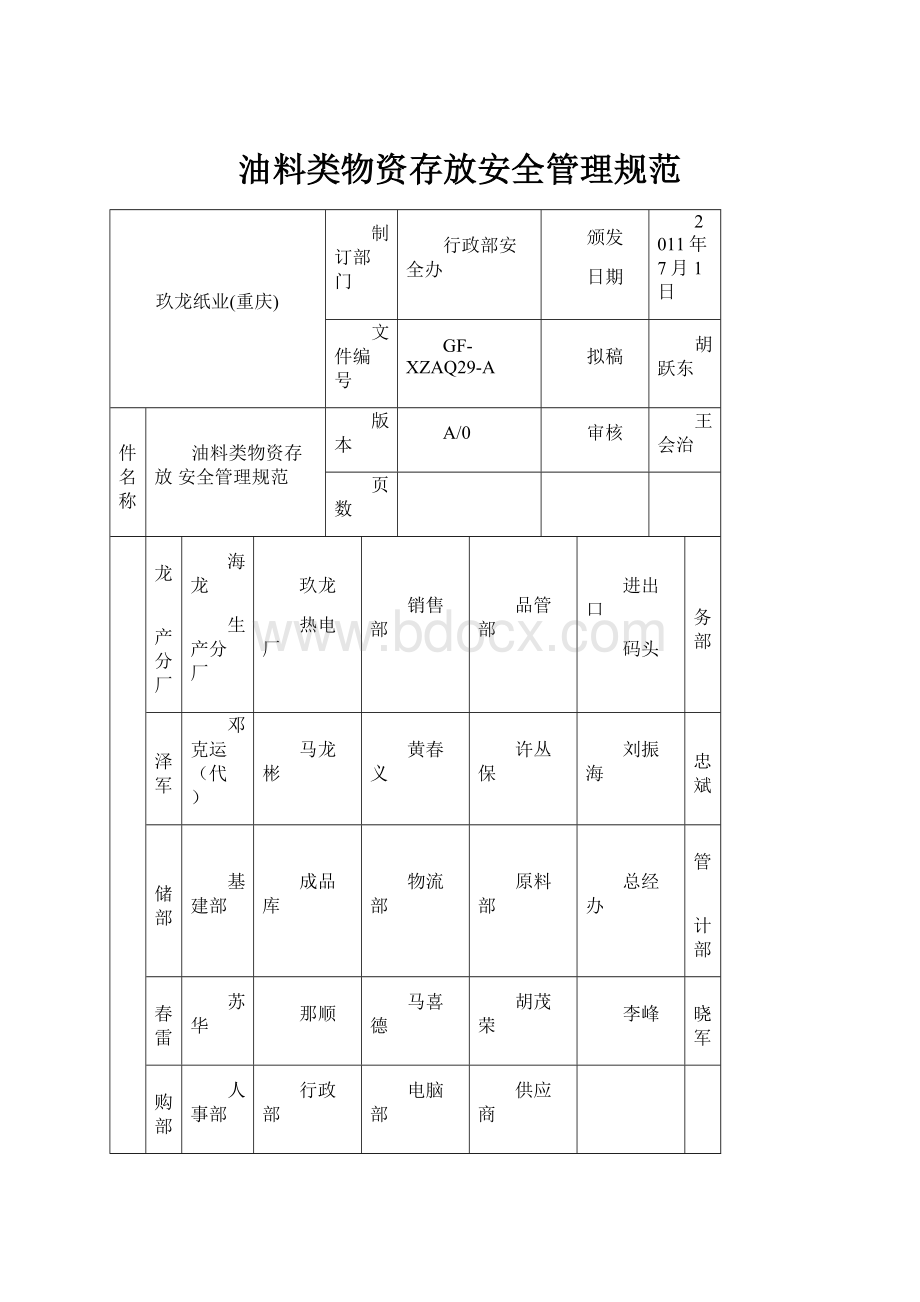 油料类物资存放安全管理规范.docx_第1页