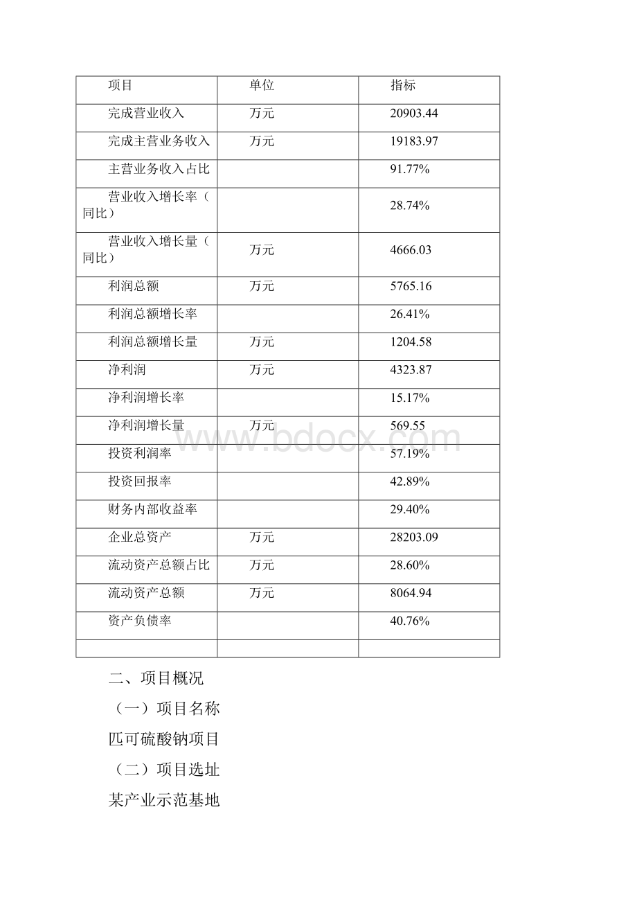 匹可硫酸钠项目可行性研究报告.docx_第3页