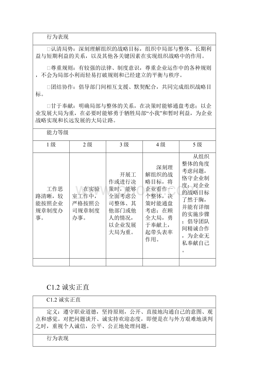 素质销售经理岗位胜任素质模型及辞典.docx_第3页