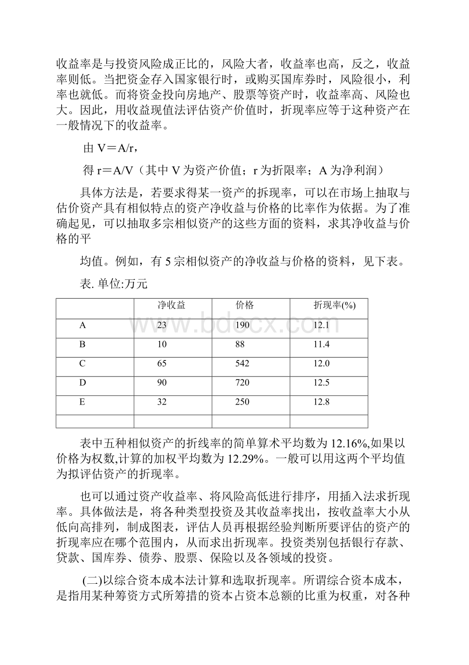 无形资产评估折现率的选择.docx_第3页