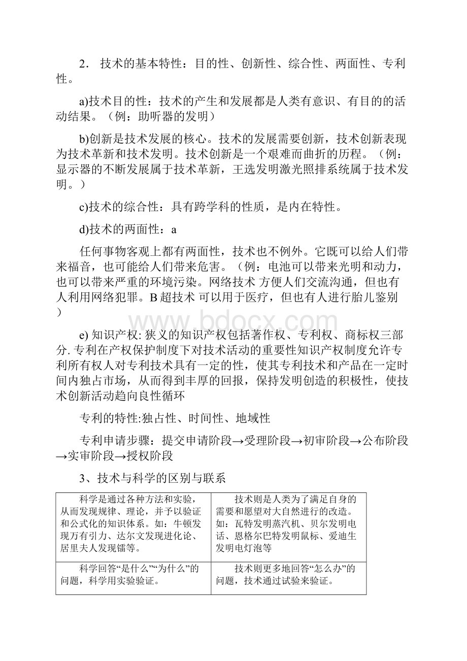 高中通用技术学业水平考试复习知识点.docx_第2页