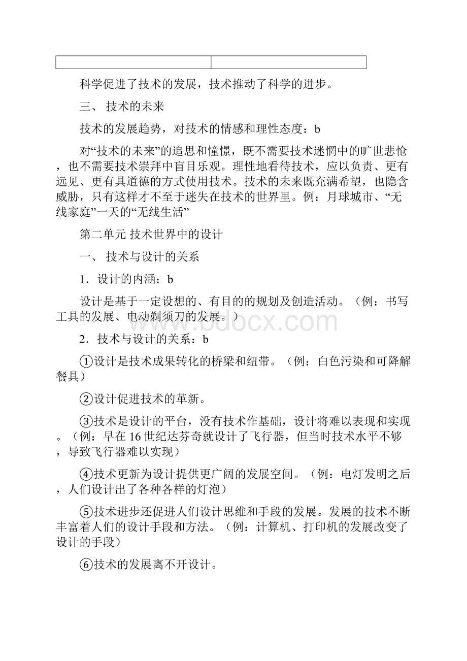 高中通用技术学业水平考试复习知识点.docx_第3页