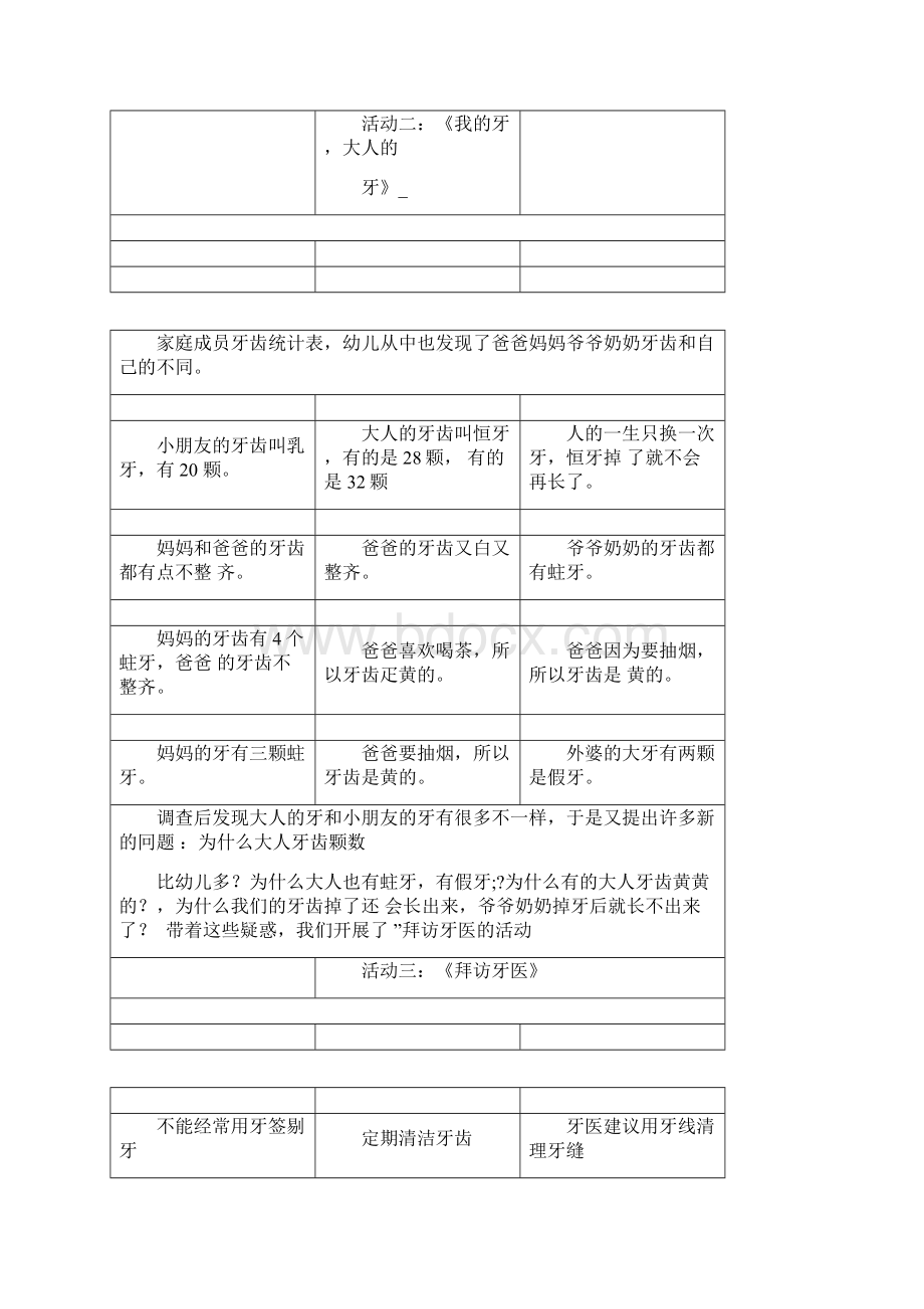 大班主题活动《牙齿咔咔咔》.docx_第3页