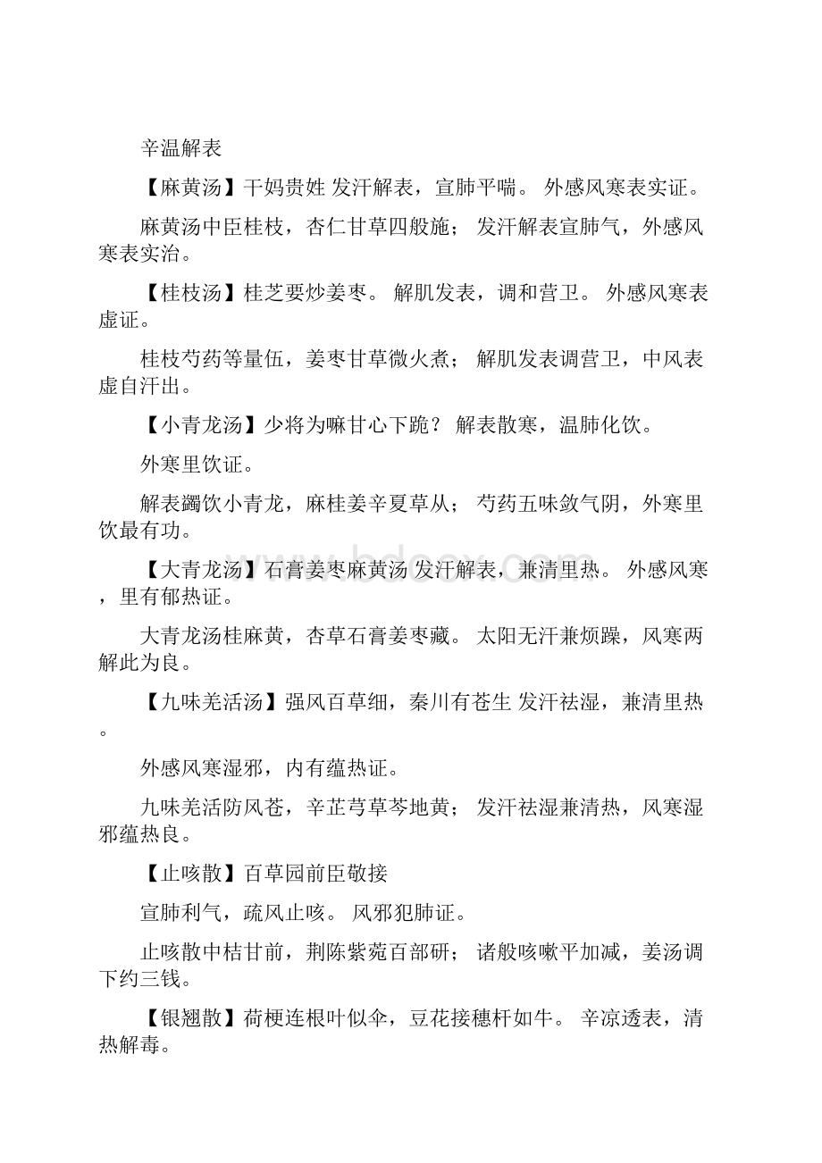 中医执业医师考试方剂学速记.docx_第2页