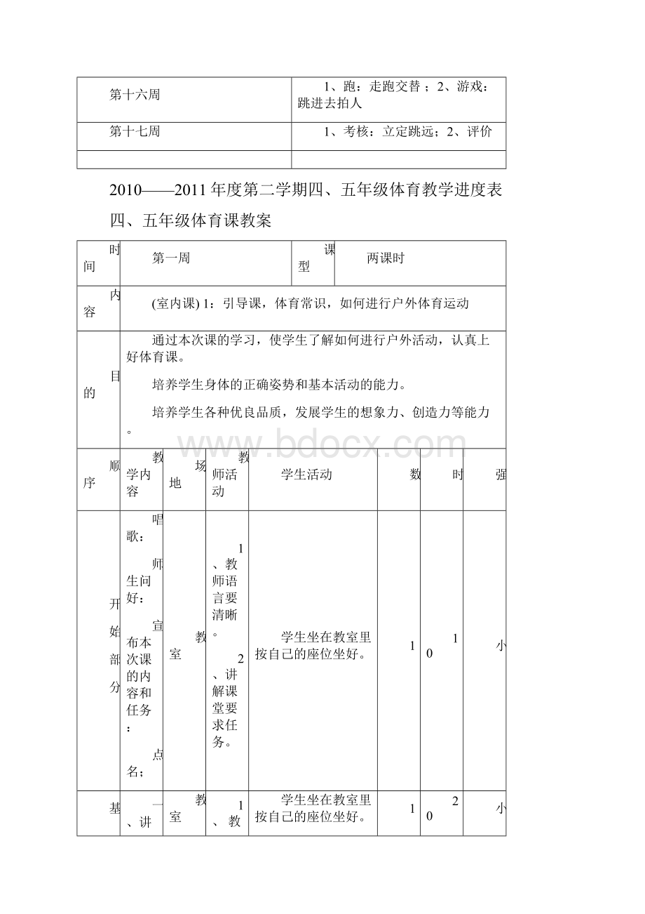 小学四五年级下册体育教案.docx_第2页