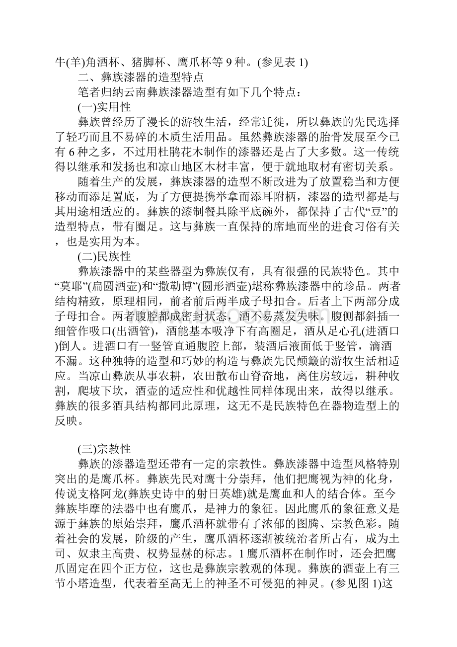 关于彝族漆器视觉艺术及文化特征解析.docx_第2页