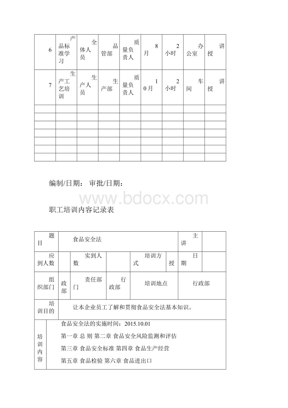 培训计划和培训记录.docx_第2页