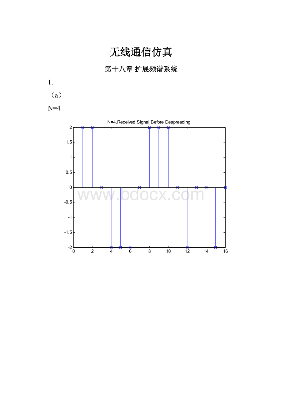 无线通信仿真.docx