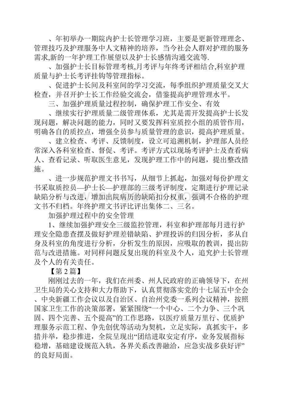 护士新年工作计划报告三篇.docx_第2页