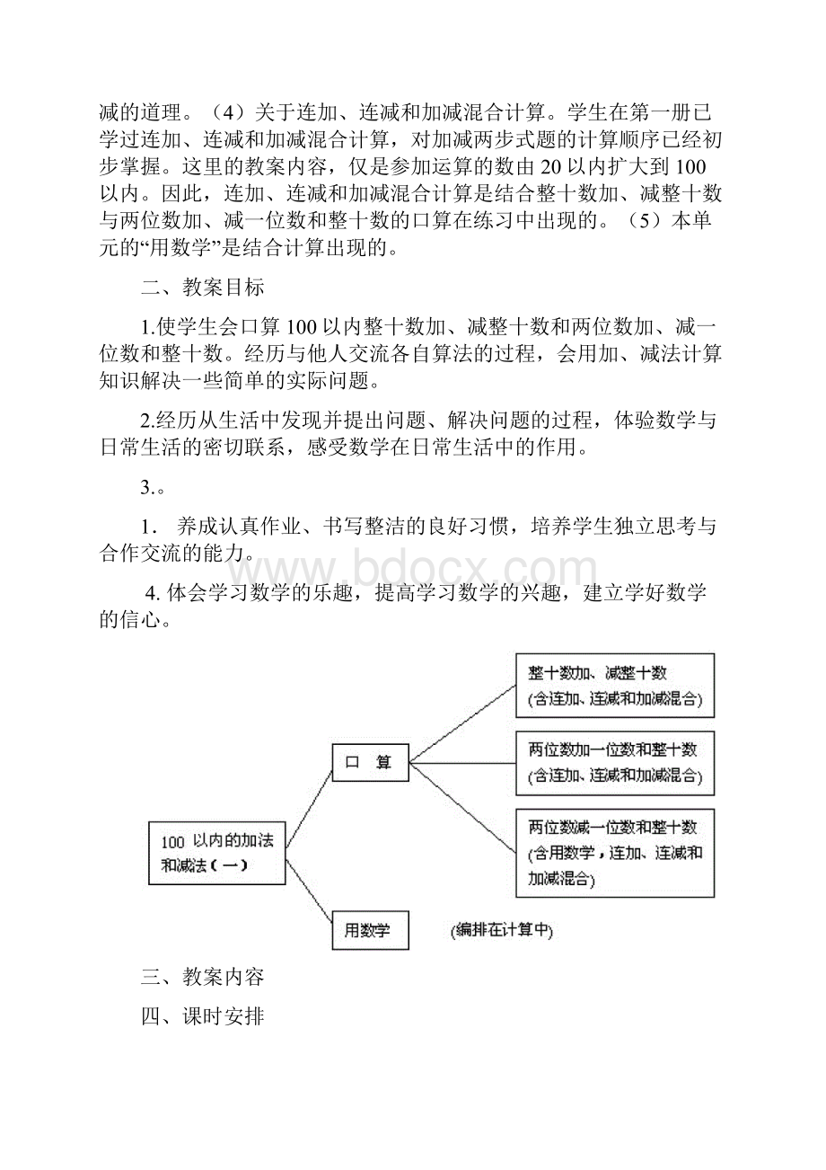 以内的加法和减法一单元备课.docx_第3页