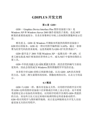 GDIPLUS开发文档.docx