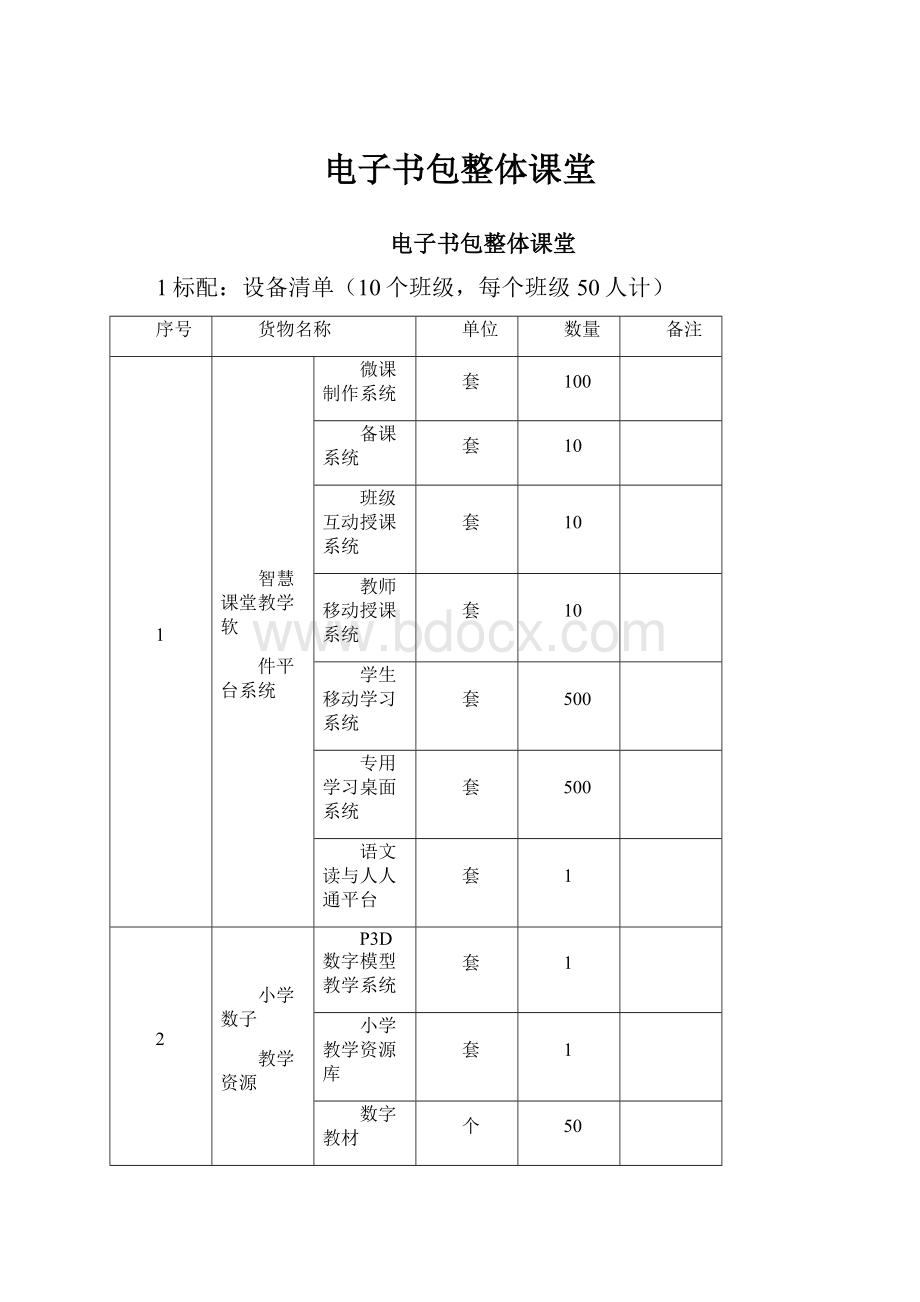 电子书包整体课堂.docx