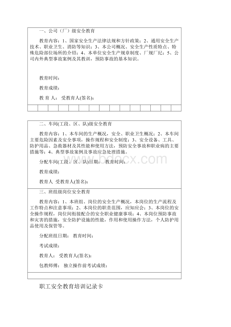 安全标准化资料培训档案.docx_第2页