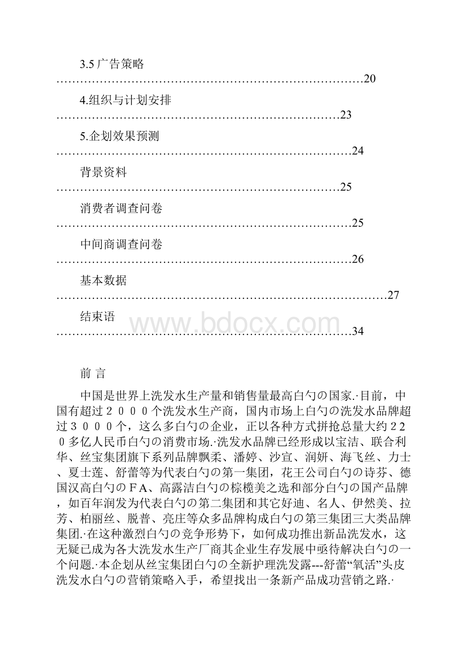 XX品牌洗发水市场推广及营销策划方案.docx_第2页