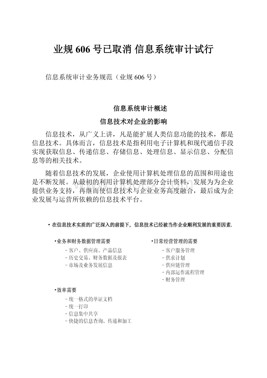 业规606号已取消信息系统审计试行.docx_第1页