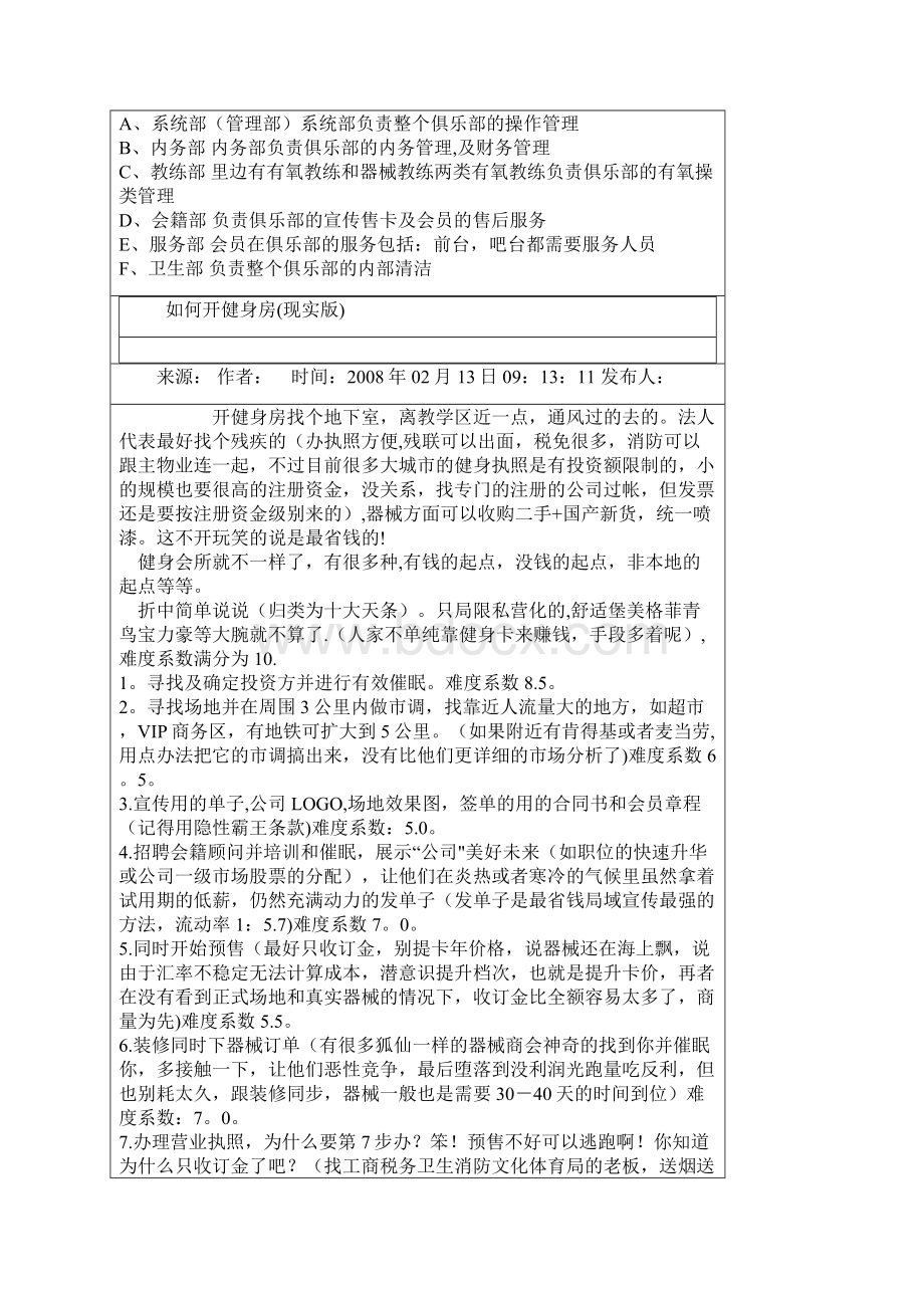 健身俱乐部的整体策划方案模板范本.docx_第2页