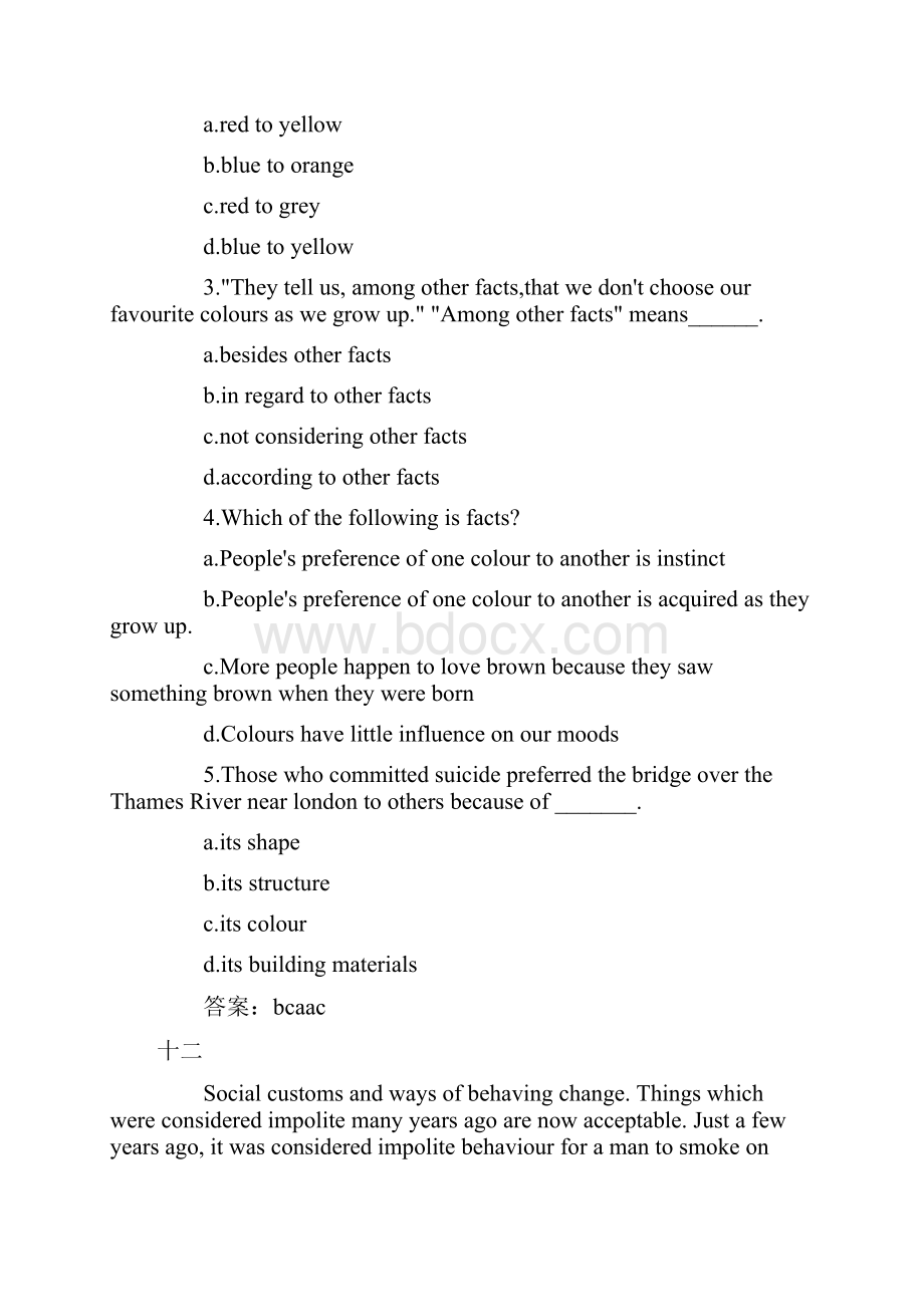 大学英语四级阅读理解试题与答案三.docx_第2页