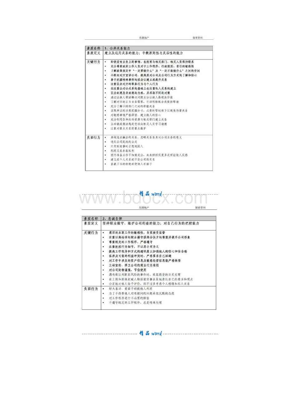 龙湖地产职能序列素质模型.docx_第3页